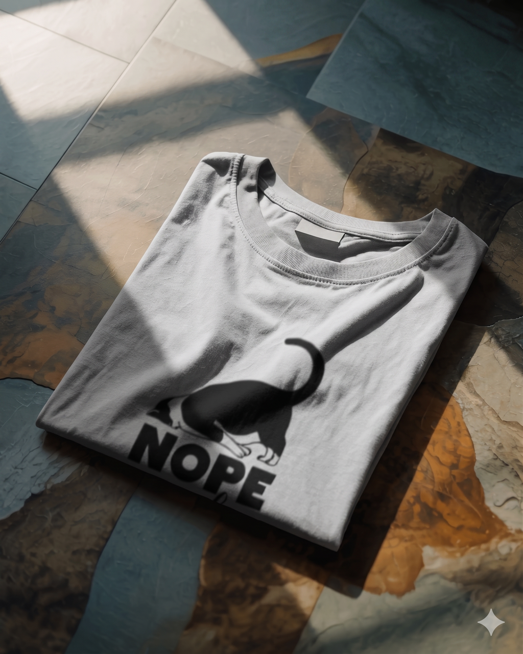 NOPE Not TODAY CAT T-Shirt