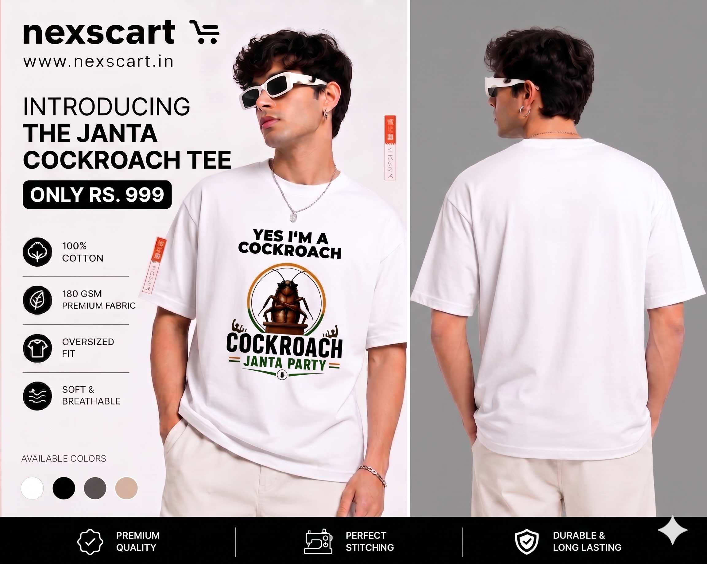 cockroach janta party T-Shirt
