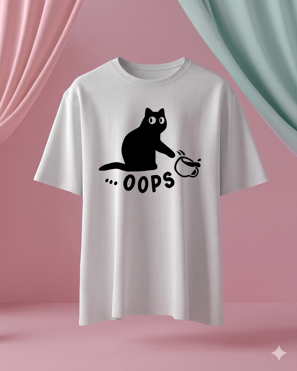 OOPS CAT T-Shirt