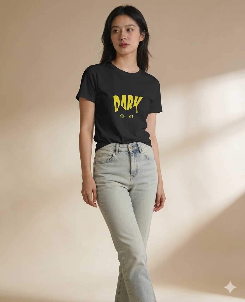 DARK cat T-Shirt