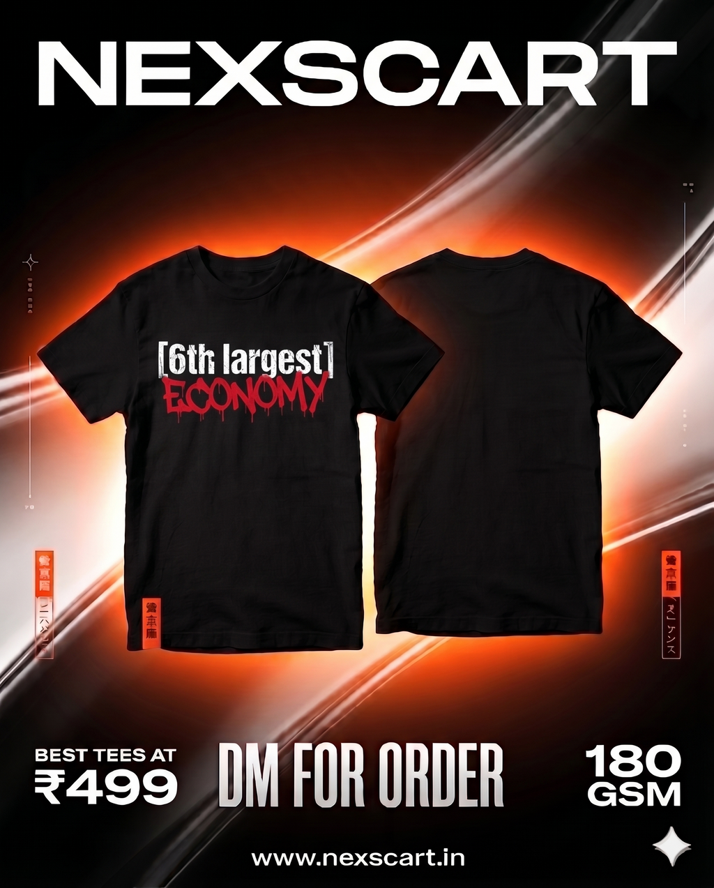 6th largest economy T-Shirt
