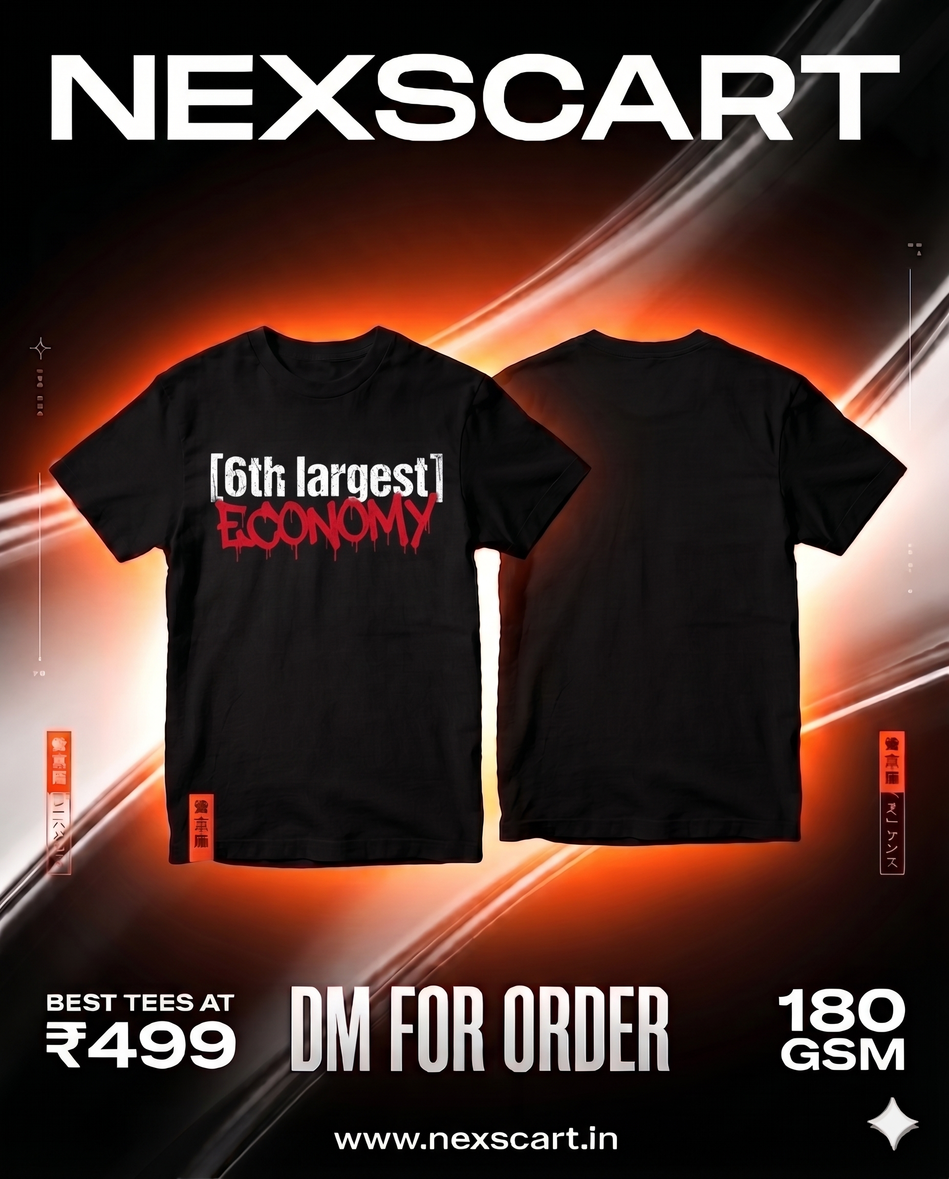 6th largest economy T-Shirt