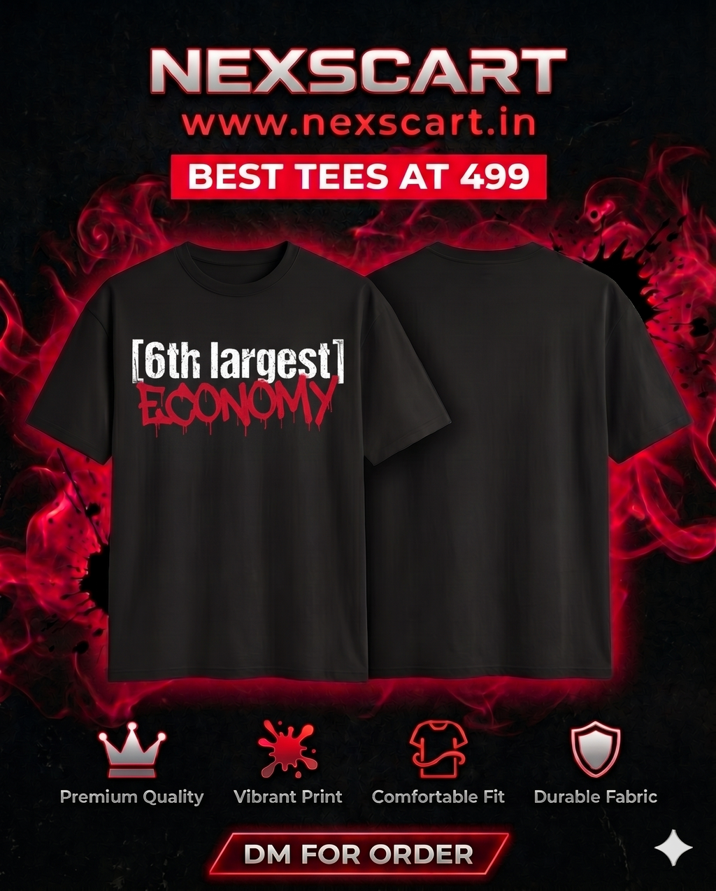 6th largest economy T-Shirt