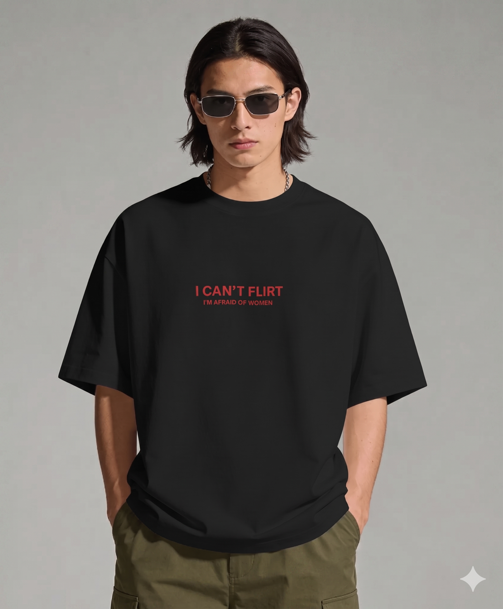 I CAN'T FLIRT - T-Shirt