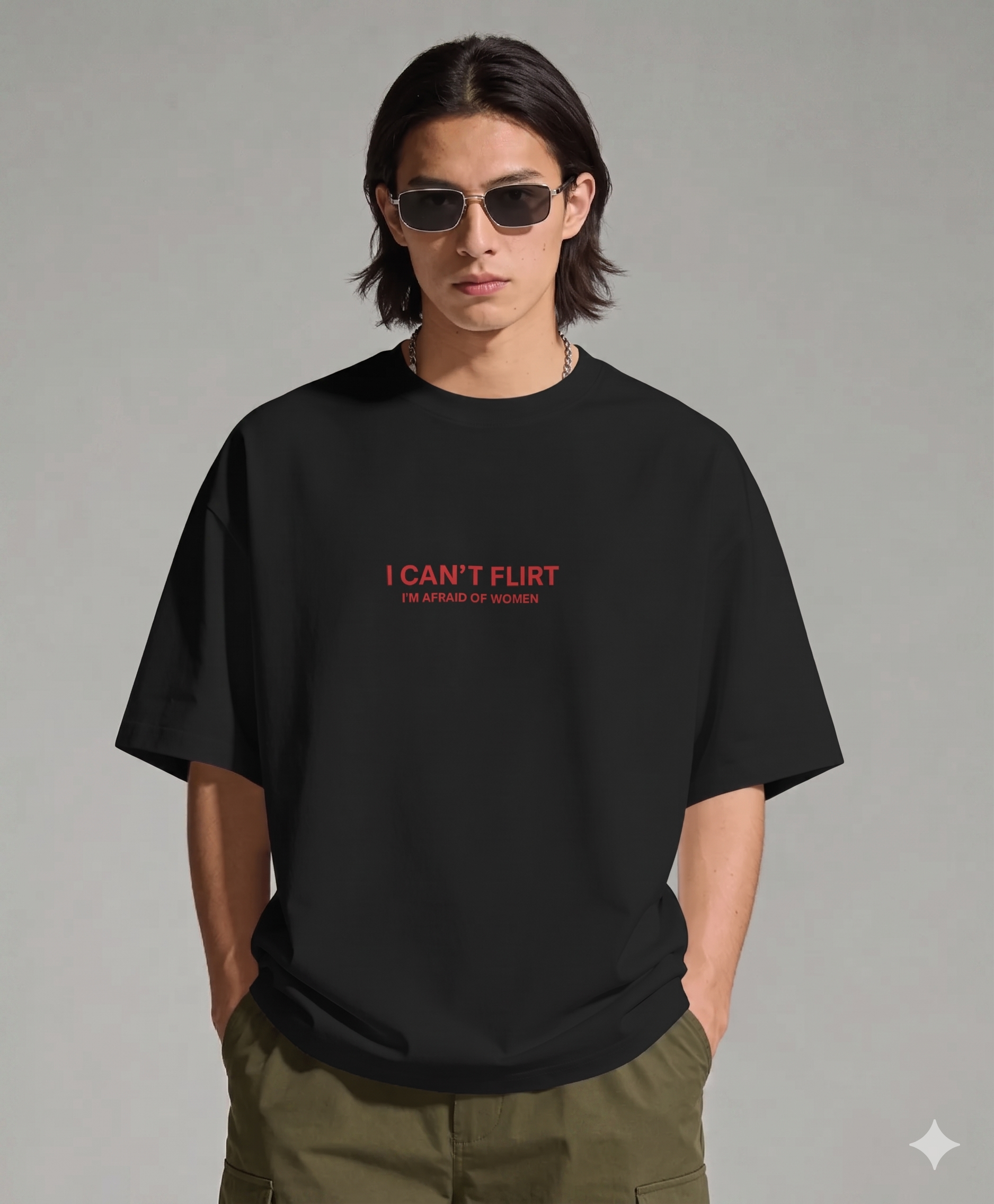 I CAN'T FLIRT - T-Shirt