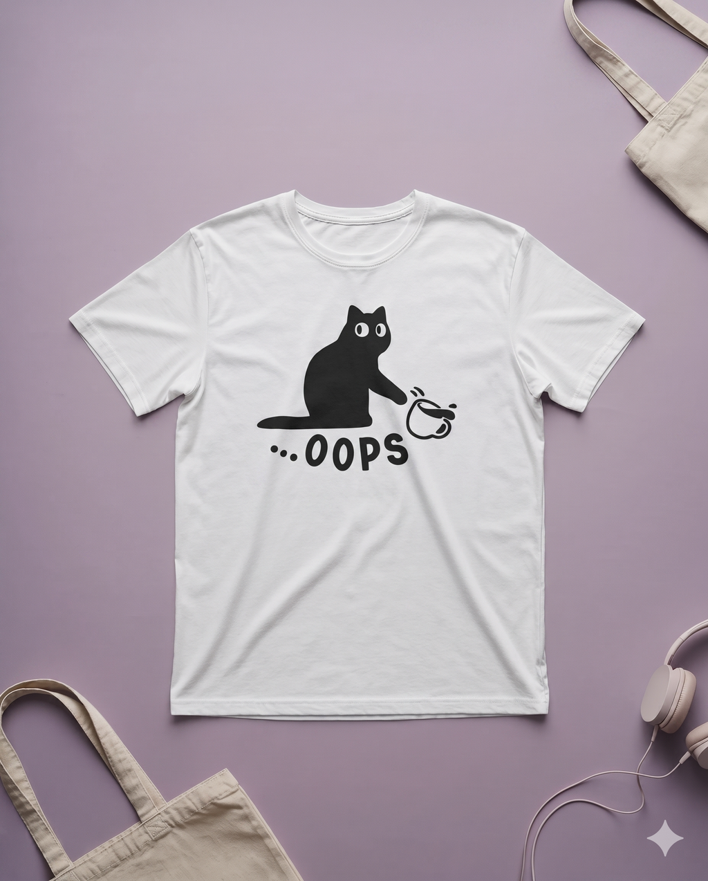 OOPS CAT T-Shirt
