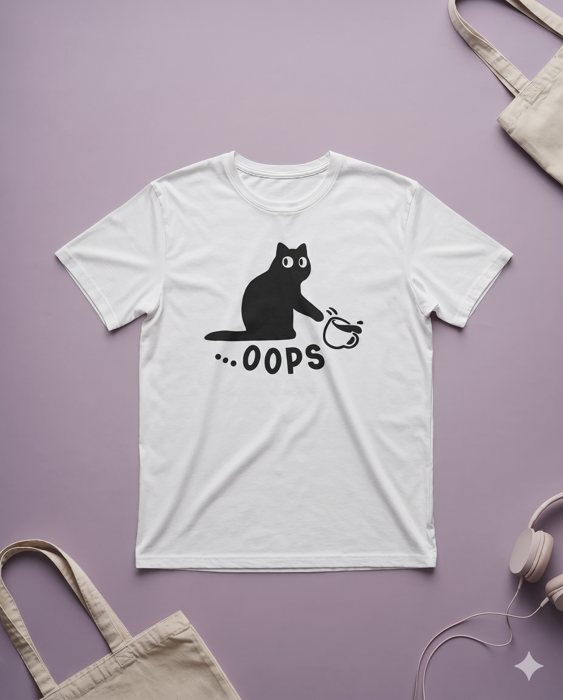 OOPS CAT T-Shirt